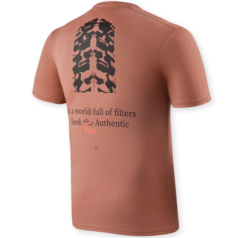 T-shirt Revit Salem rouge brique