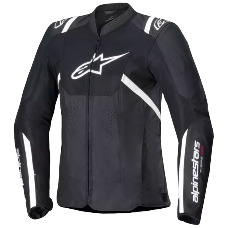 Blouson moto femme Alpinestars Stella T-SPS Air V2 noir-blanc