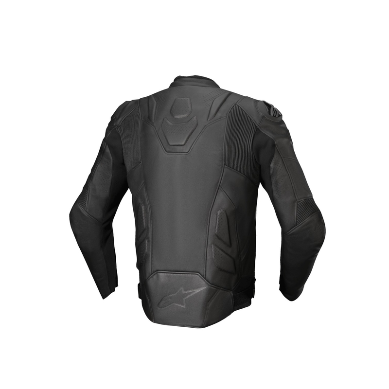 Blouson moto en cuir Alpinestars Dusk noir