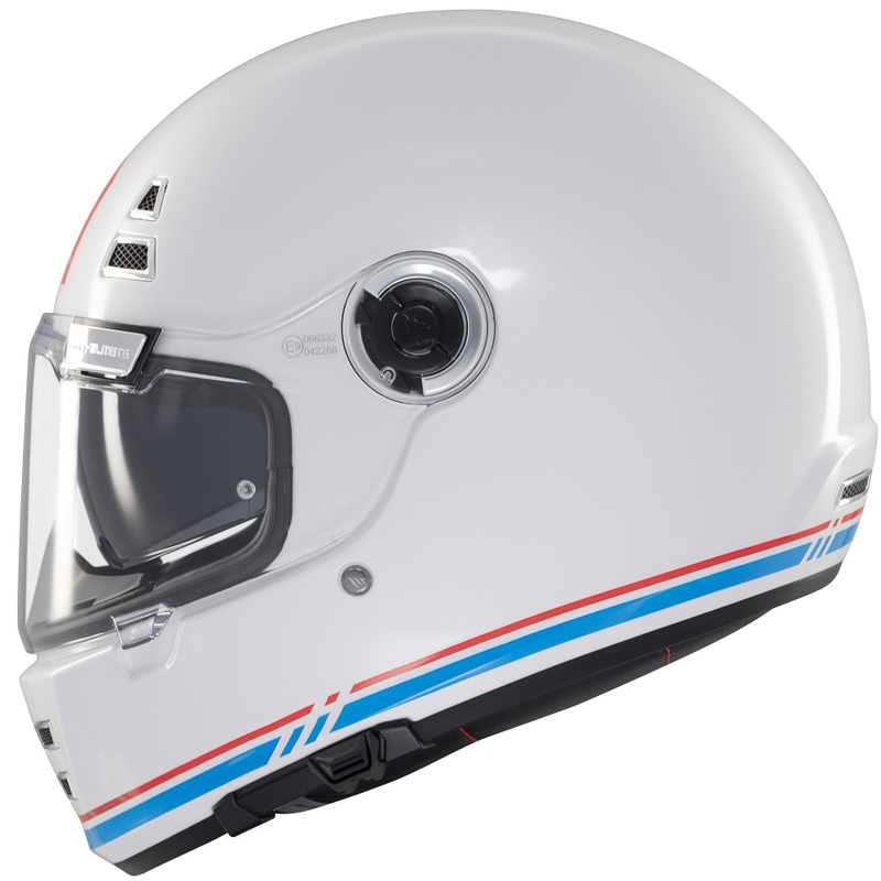 Casque moto intégral MT Jarama SV blanc brillant
