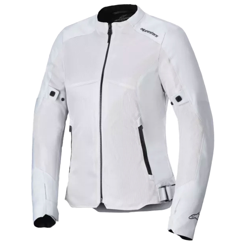 Blouson moto femme Alpinestars Stella C-1 Air gris argenté