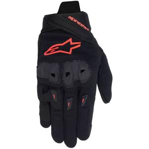 Gants moto femme Alpinestars Stella SP X 1 Noir-Rouge Fluo