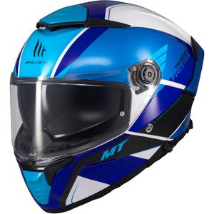 Casque moto intégral MT Thunder 4 SV Freeway bleu-gris-noir