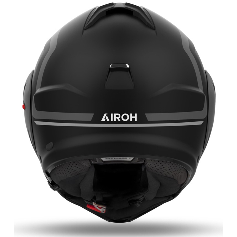 Casque moto modulable Airoh Mathisse 2 Genius gris mat