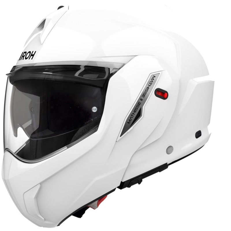 Casque de moto modulable Airoh Mathisse 2 couleurs blanc