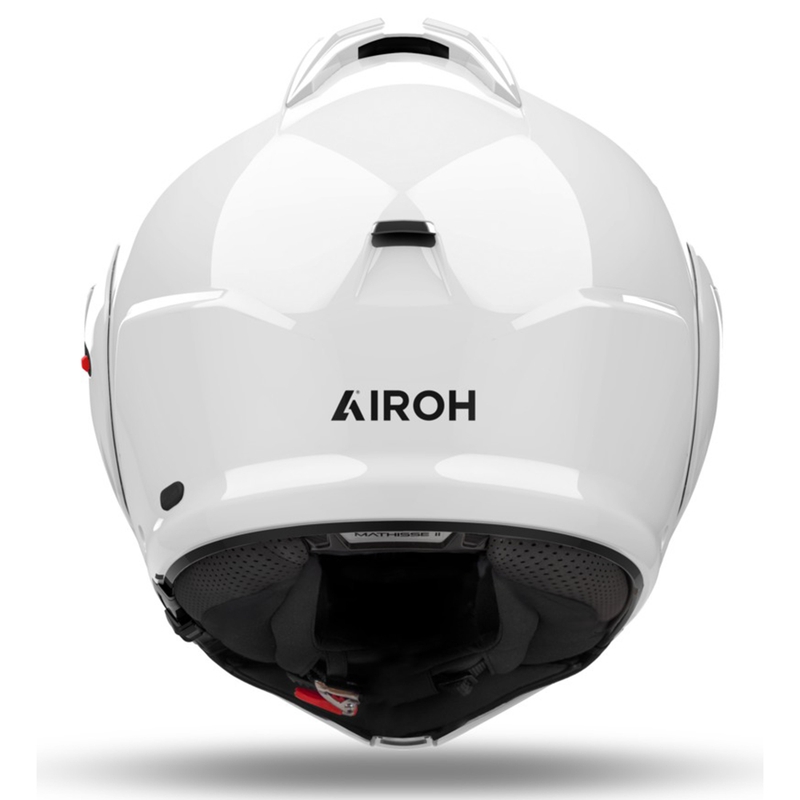 Casque de moto modulable Airoh Mathisse 2 couleurs blanc