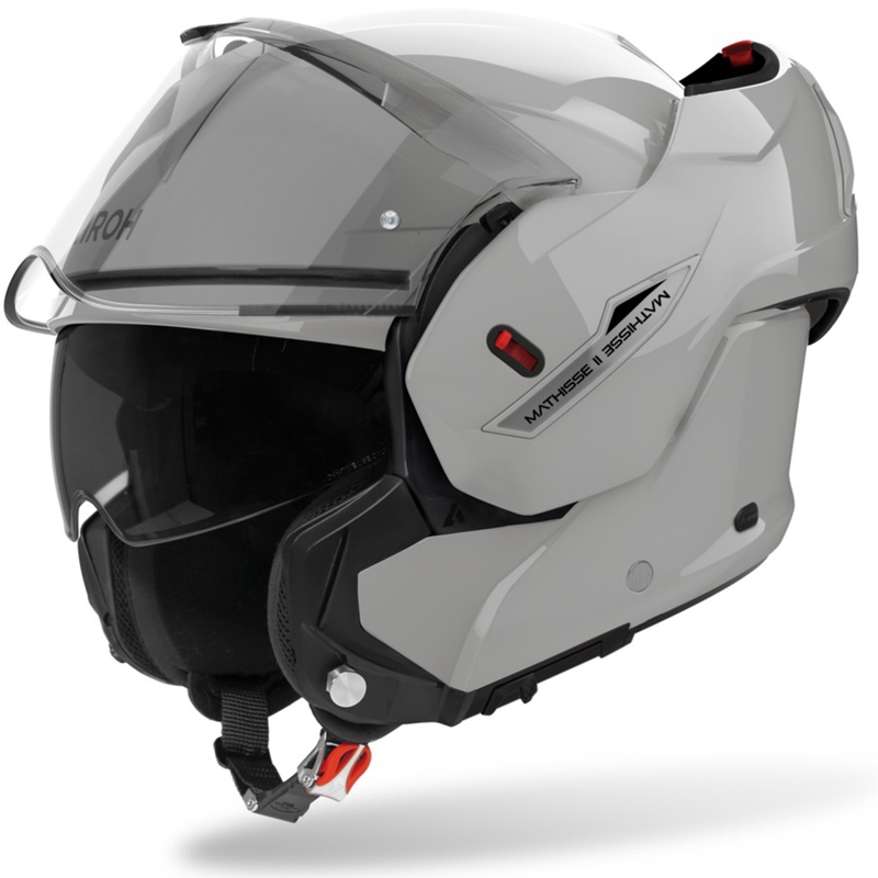 Casque moto modulable Airoh Mathisse 2 Color gris ciment mat