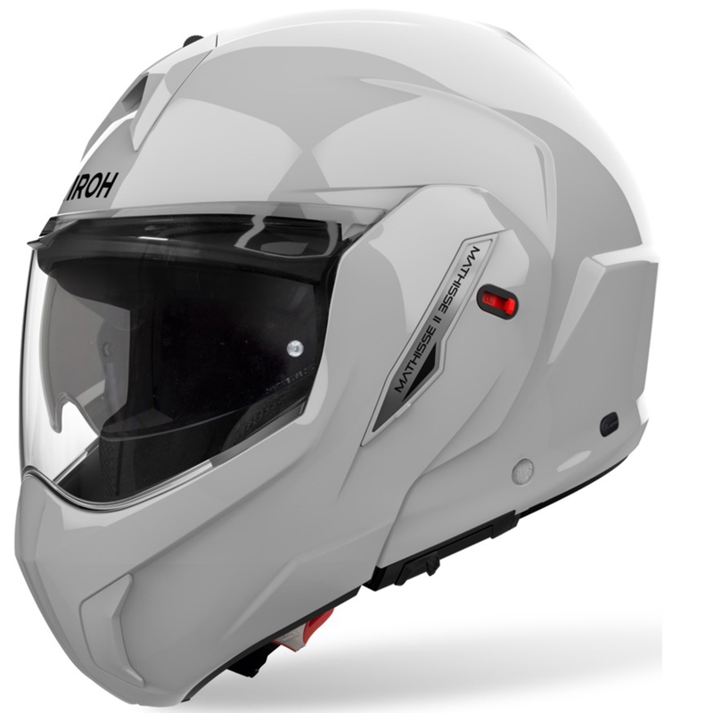 Casque moto modulable Airoh Mathisse 2 Color gris ciment mat