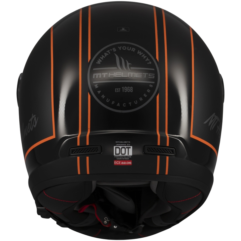 Casque moto intégral MT Jarama SV Wild noir mat brillant