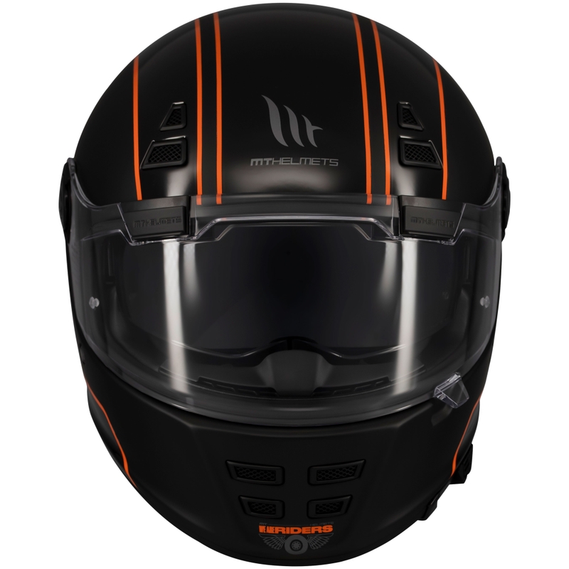 Casque moto intégral MT Jarama SV Wild noir mat brillant