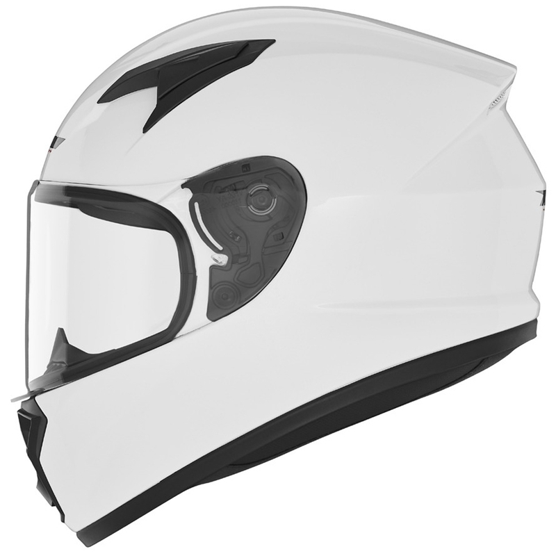 Casque moto intégral enfant NOX N731 blanc