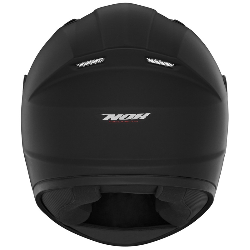 Casque moto intégral enfant NOX N731, noir mat