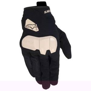 Gants de moto Alpinestars Chrome V2 noir-sable