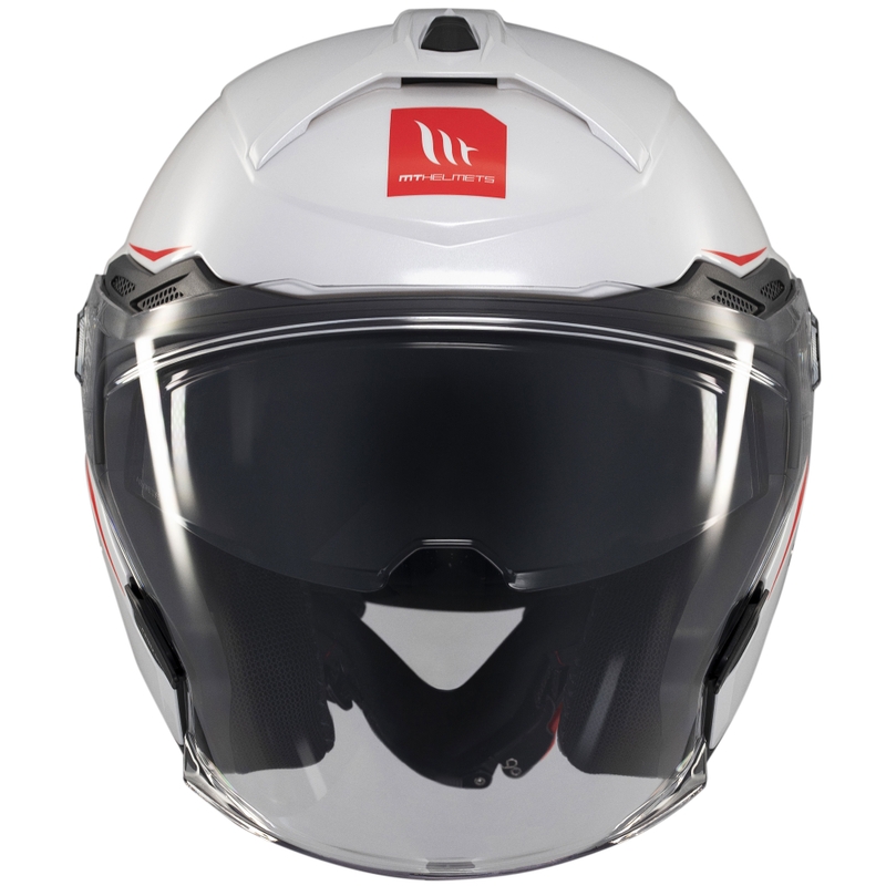 Casque ouvert MT Cosmo SV blanc brillant