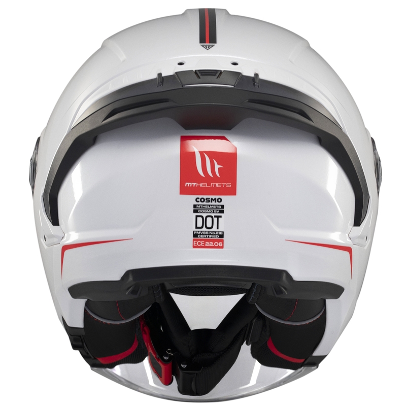 Casque ouvert MT Cosmo SV blanc brillant