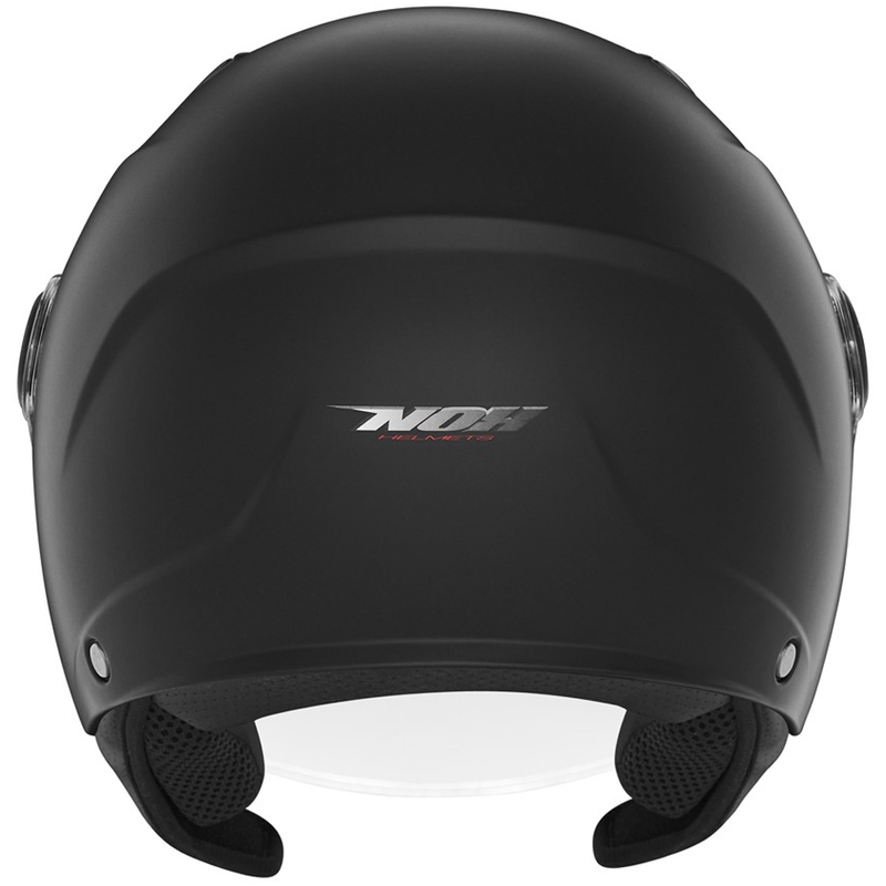 Casque moto jet enfant NOX N710 noir mat