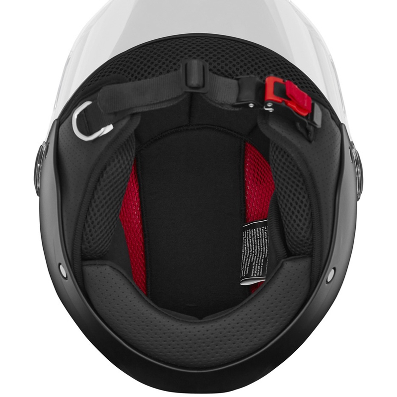 Casque moto jet enfant NOX N710 noir mat