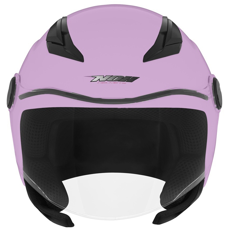 Casque moto jet enfant NOX N710 rose