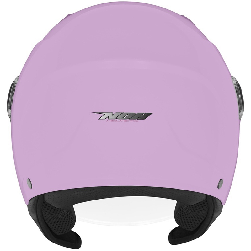 Casque moto jet enfant NOX N710 rose
