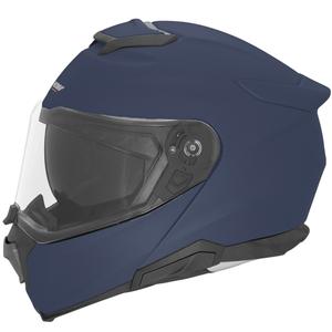 Casque moto modulable NOX N967 bleu mat