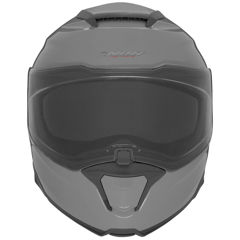Casque de moto modulable NOX N967 gris