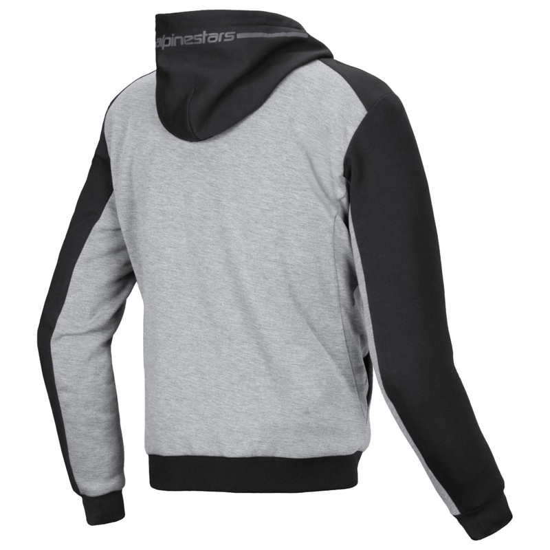 Sweat-shirt moto Alpinestars Chrome V2 Sport noir-gris