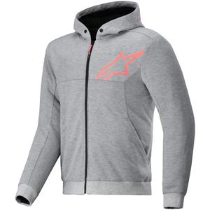 Sweat-shirt moto Alpinestars Chrome V2 Sport gris-orange