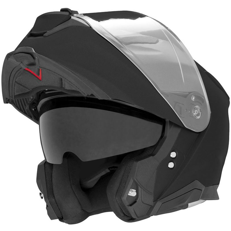 Casque de moto modulable NOX N967 noir mat