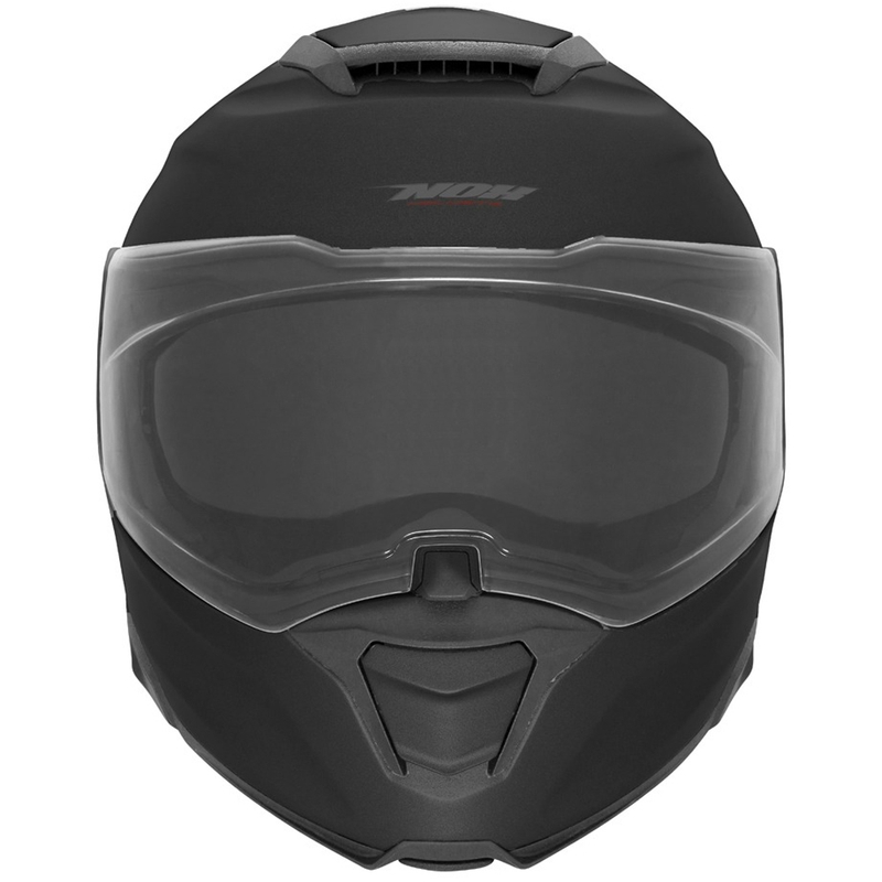 Casque de moto modulable NOX N967 noir mat