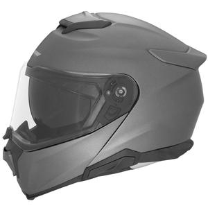 Casque moto modulable NOX N967 titane