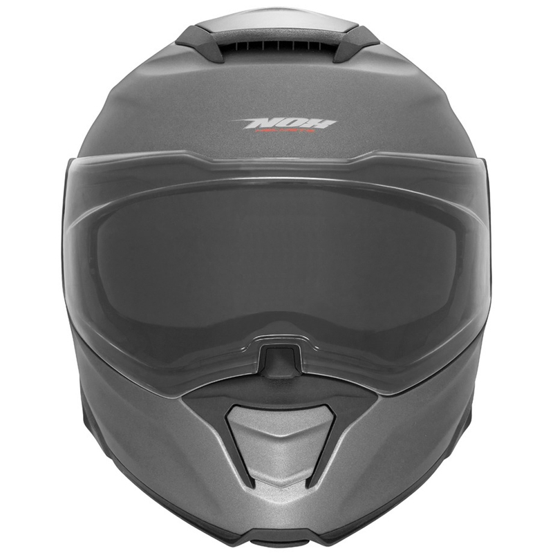 Casque moto modulable NOX N967 titane