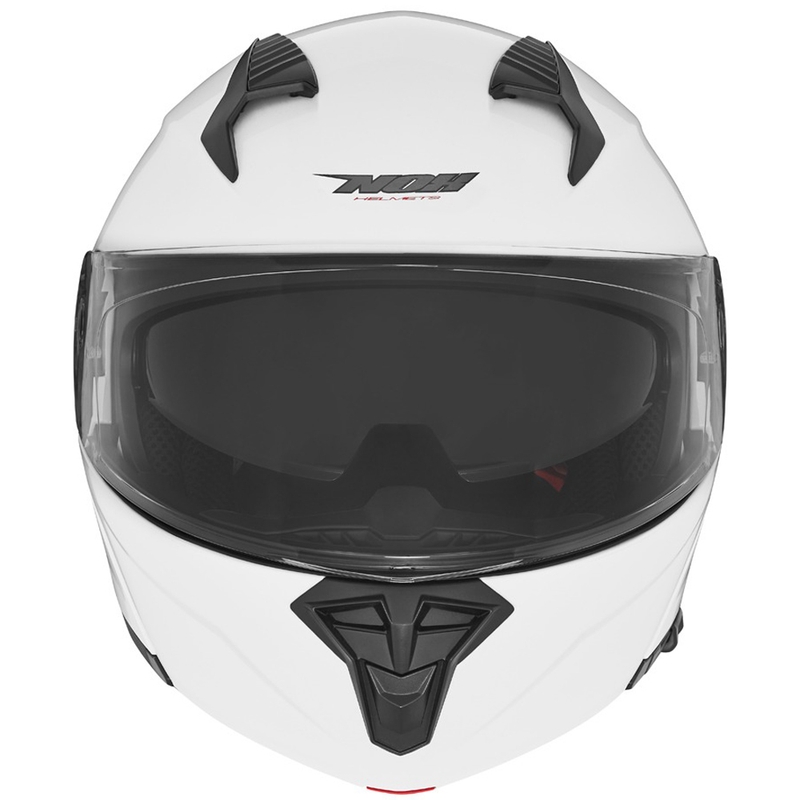 Casque moto modulable NOX N968 blanc perle
