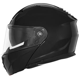 Casque moto modulable NOX N968 noir brillant