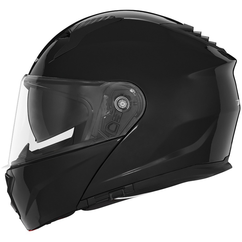 Casque moto modulable NOX N968 noir brillant