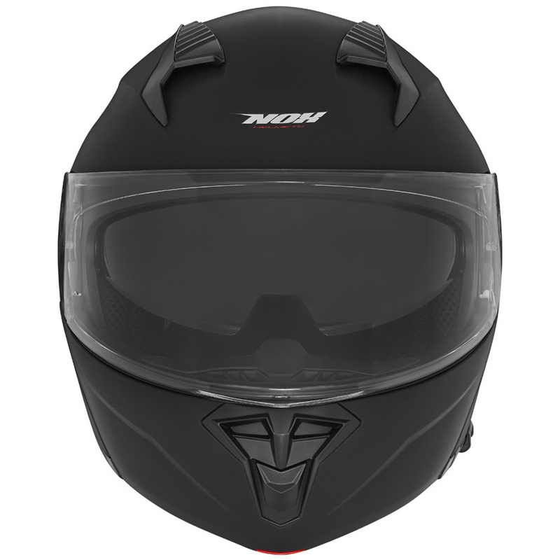 Casque moto modulable NOX N968 noir mat