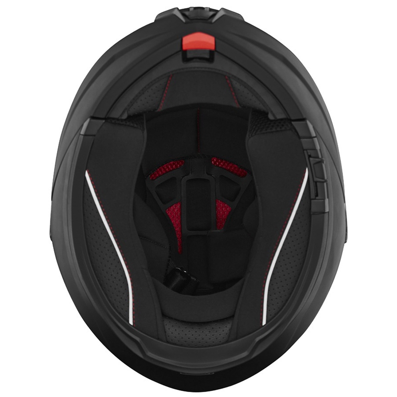 Casque moto modulable NOX N968 noir mat