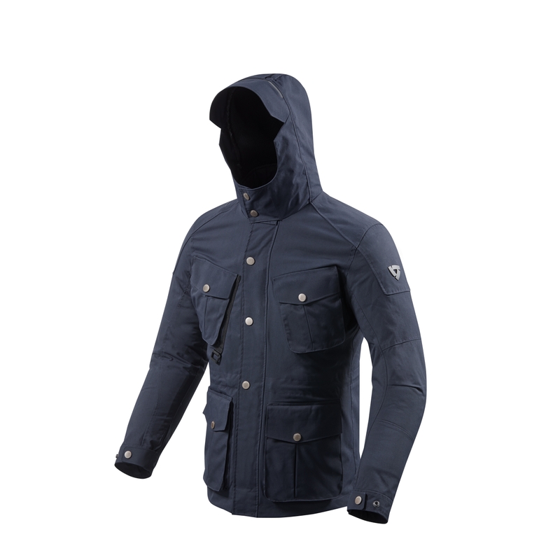Bunda na motorku Revit Triomphe tmavě modrá výprodej