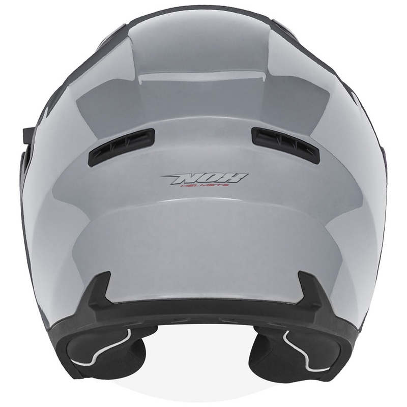 Casque moto ouvert NOX N130 gris