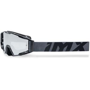 Lunettes de motocross iMX Sand gris-noir avec plexiglas iridium