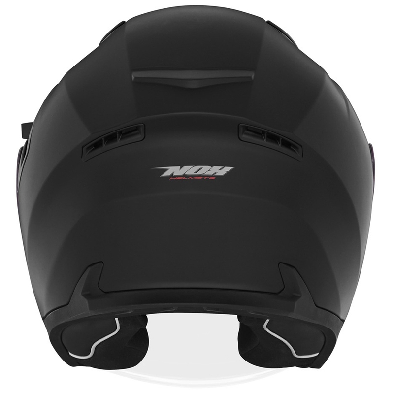 Casque moto jet NOX N130 noir mat