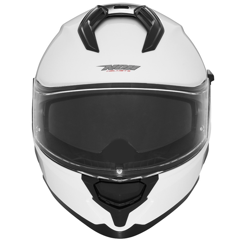 Casque moto intégral NOX N304S blanc