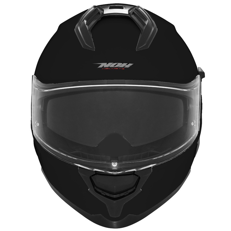 Casque moto intégral NOX N304S noir