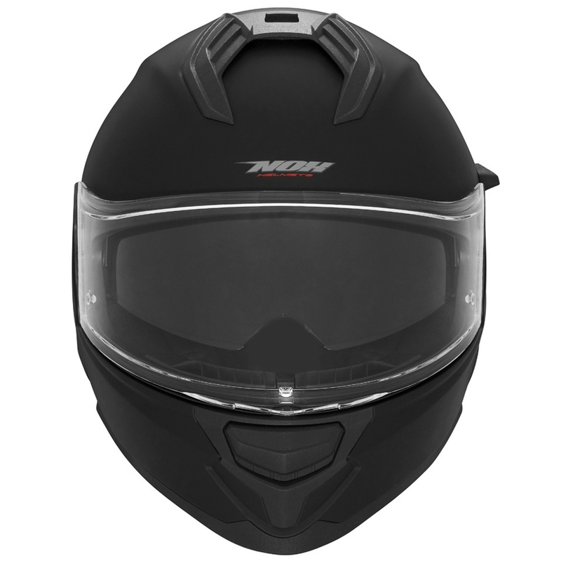 Casque moto intégral NOX N304S noir mat