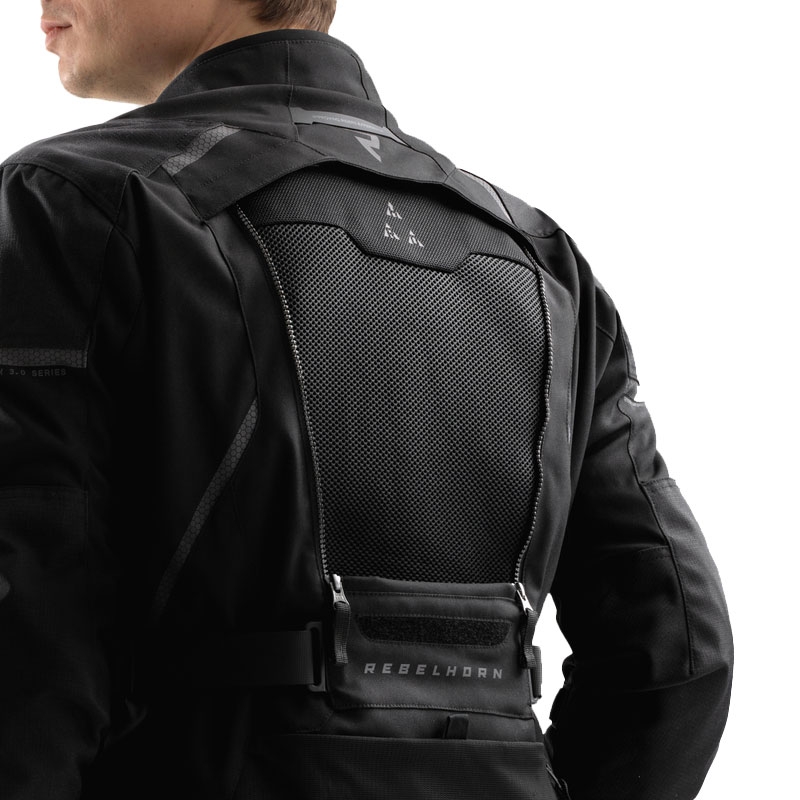 Blouson moto Rebelhorn Hardy 3.0 noir