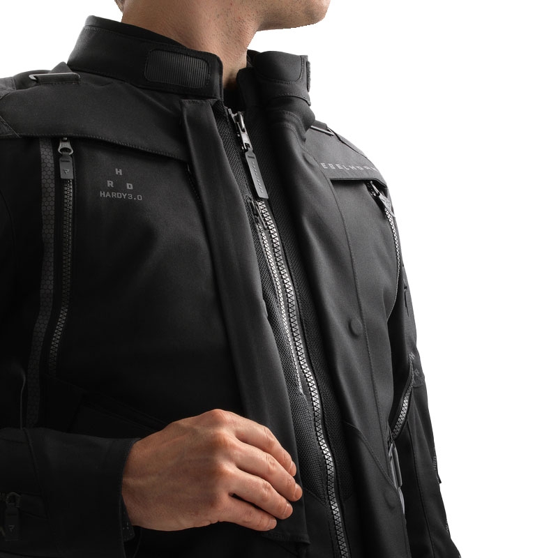 Blouson moto Rebelhorn Hardy 3.0 noir