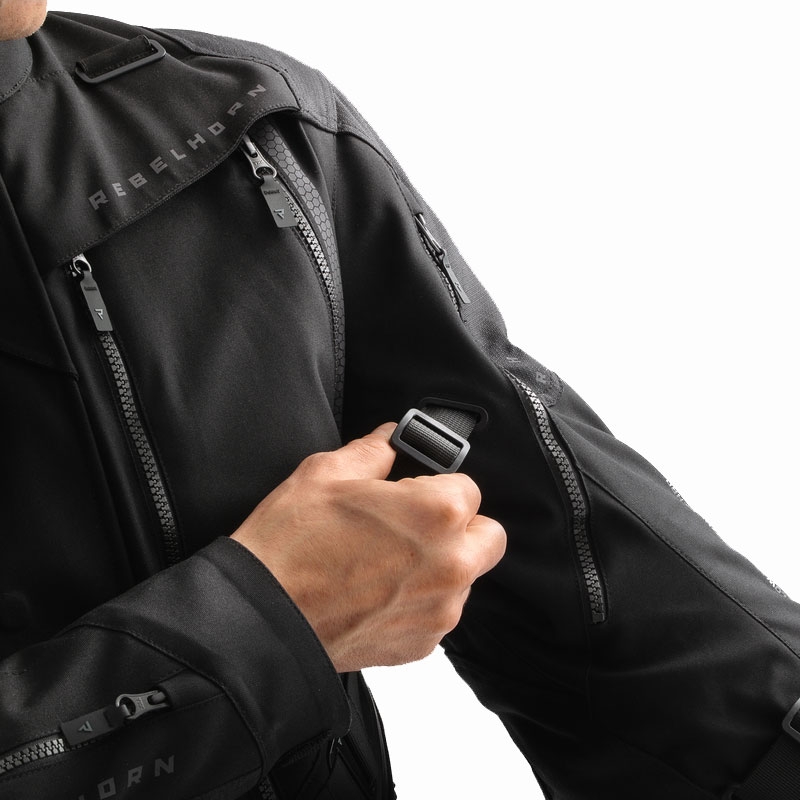 Blouson moto Rebelhorn Hardy 3.0 noir