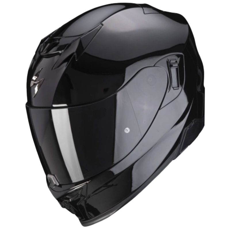 Casque intégral Scorpion EXO-520 EVO AIR Solid noir brillant soldes