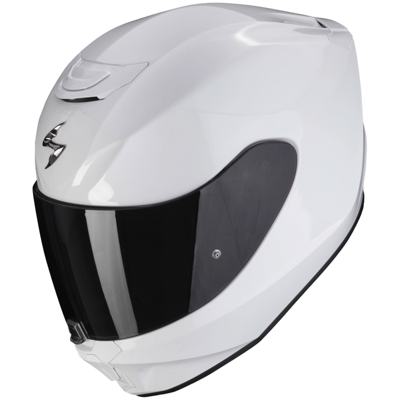 Casque moto intégral Scorpion EXO-391 Solid white