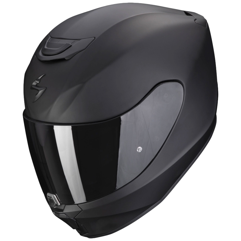 Casque intégral moto Scorpion EXO-391 Solid, noir mat