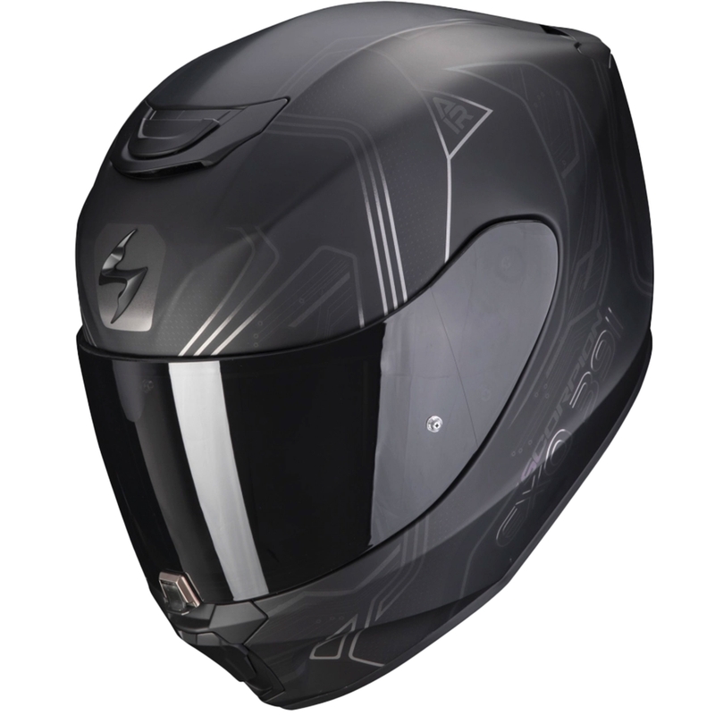 Casque moto intégral Scorpion EXO-391 Spada noir caméléon mat